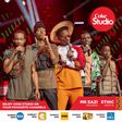 The Ethics crew with Mr Eazi at Coke Studio Africa 2019