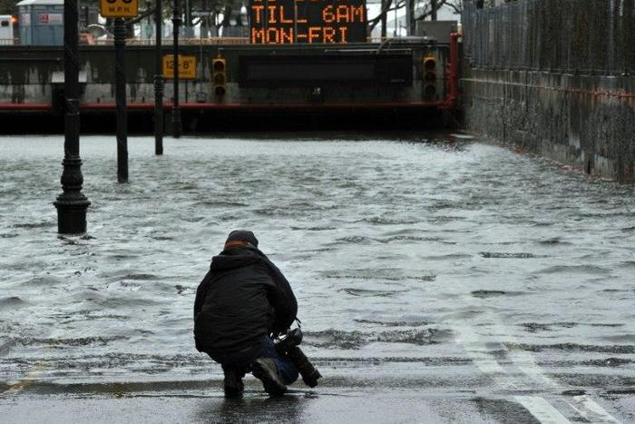 Superstorm Sandy -- which killed more than 40 people -- paralyzed New York in October 2012 and left the city shocked and sodden
