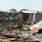 The Otode Gbame fishing community lies between two upmarket districts and was completely razed in early November