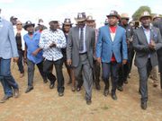 Nairobi Governor Mike Sonko with Wiper party leader Kalonzo Musyoka
