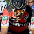 Greg Van Avermaet (R) outsprints Zdenek Stybar to take the 'Monument' in the 'Hell of the North' for the first time