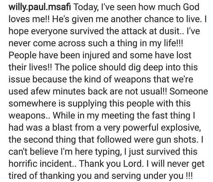 Willy Paul’s post (Instagram)