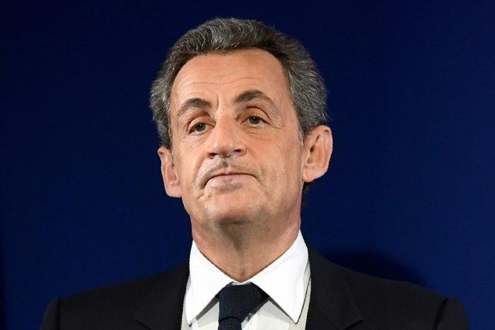 Former French president Nicolas Sarkozy