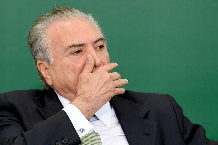 Brazilian President Michel Temer became president last year after Dilma Rousseff was impeached for fiddling government accounts
