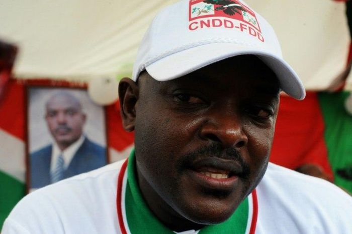 Violence erupted in Burundi when President Pierre Nkurunziza (pictured) decided to run for a third term in office in April 2015, resulting in at least 300,000 people fleeing the country
