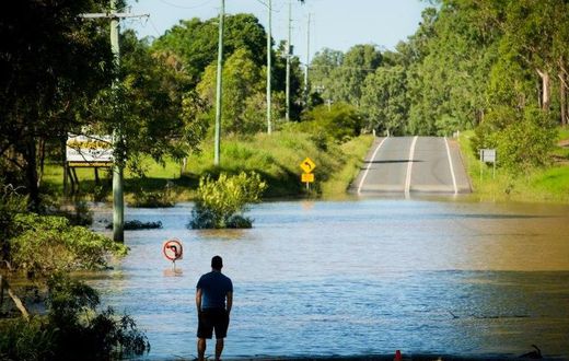 At least five people have died after lashing rain and powerful winds pummelled swathes of Queensland and New South Wales states over the past week