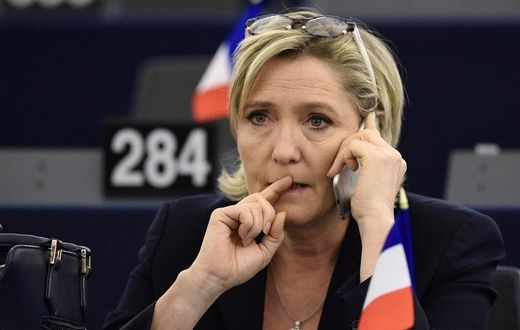 French far-right leader Marine Le Pen is running for the French presidency, with the first round of voting on April 23