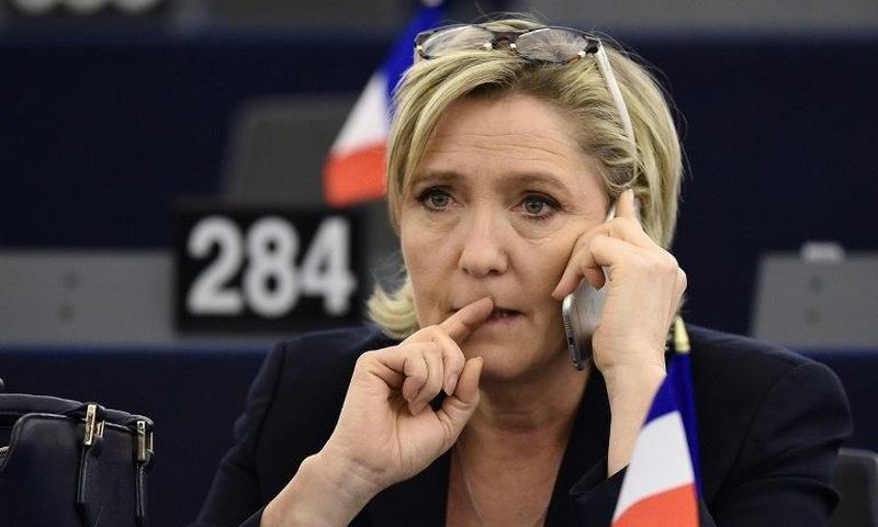 French far-right leader Marine Le Pen is running for the French presidency, with the first round of voting on April 23