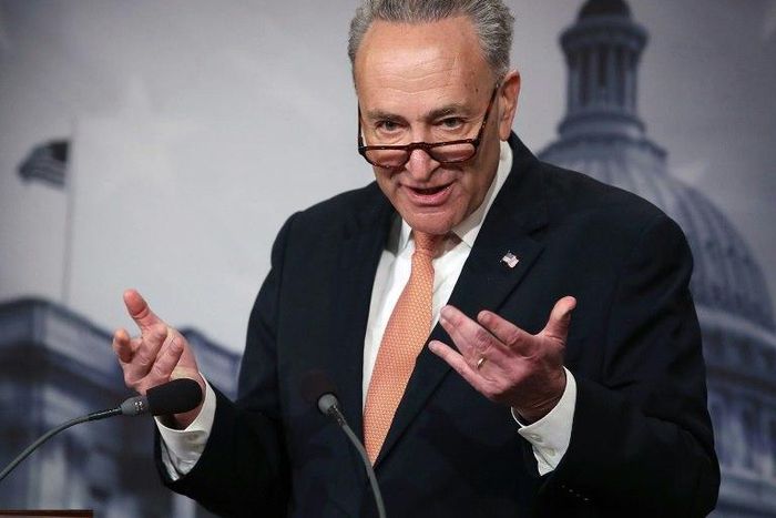 Senate Minority Leader Charles Schumer (D-NY) says US lawmakers have agreed a spending bill, likely averting a government shutdown