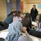 Refugee students at a School in Hochheim am Main -- mass migration is creating a major challenge for Chancellor Angela Merkel