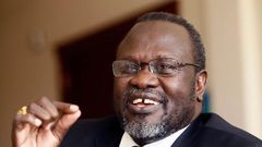 South Sudan's rebel leader Riek Machar