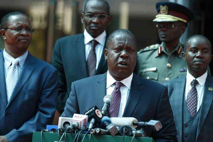 Matiang’i makes major reshuffle affecting 59 top officers in Ministry of Interior