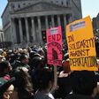 Protesters take part in a Solidarity Rally Against Deportation, at Foley Square near the Immigration and Customs Enforcement (ICE) office in New York, in March 2017