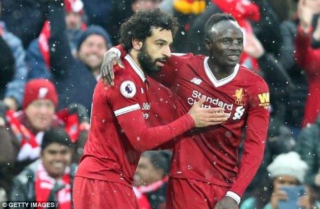 Mohamed Salah and Sadio Mane