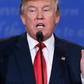 US Republican candidate Donald Trump speaks during the final presidential debate in Las Vegas, Nevada, on October 19, 2016