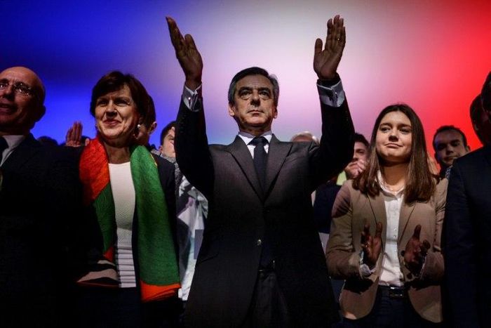 A newspaper report claims an anonymous benefactor has bought 48,500 euros' worth of clothes for Francois Fillon since 2010