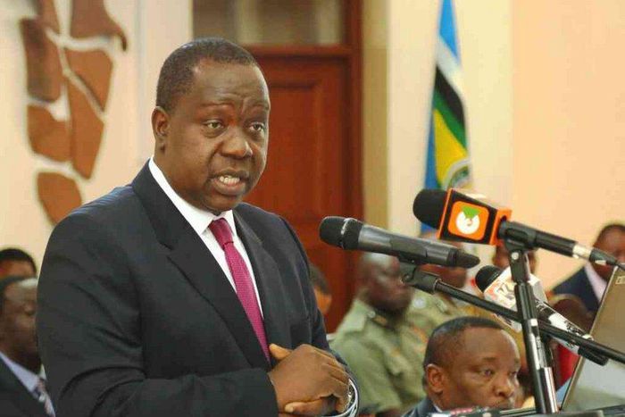 Interior Cabinet Secretary Dr Fred Matiang'i