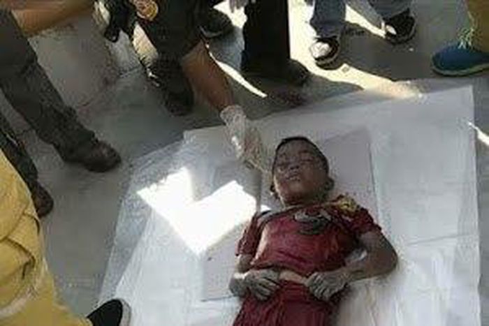 Efforts to resuscitate the young boy proved abortive