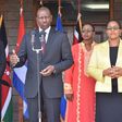 Deputy President William Ruto gives an address after meeting with Ines Maria Chapman, The Vice President of the Cuban Council of State and of Ministers (Twitter)