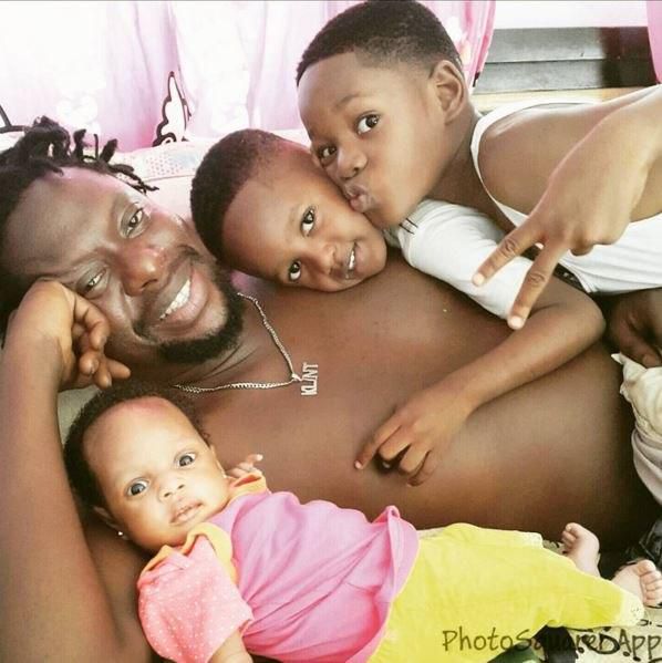 Klint Da Drunk and his kids