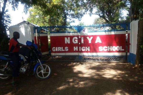 Entrance to Ng'iya Girls High School  (Twitter)