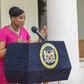 File image of State House Spokesperson Kanze Dena during a past media briefing