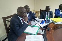 Nairobi County Assembly Public Accounts Committee Chairman Wilfred Odalo during meeting over faulty CCTV cameras (Nation)