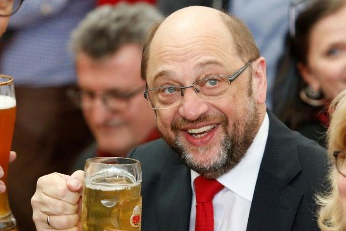 Martin Schulz, the new leader of the Social Democrats, has generated enthusiasm on social media, where some fans present him as the "anti-Trump" figure needed to lead Germany