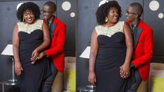 Njugush and his wife Celestine Ndinda
