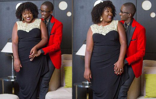 Njugush and his wife Celestine Ndinda