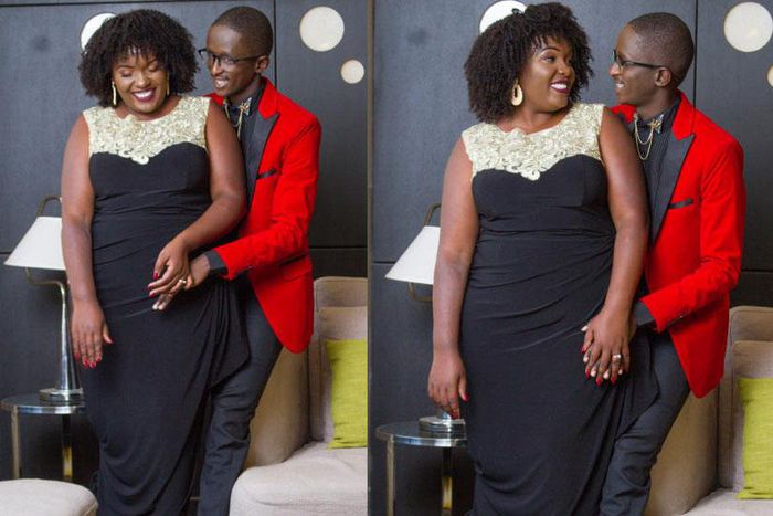 Njugush and his wife Celestine Ndinda