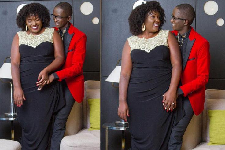Njugush and his wife Celestine Ndinda