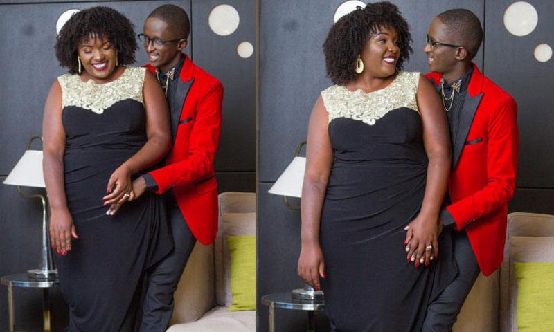 Njugush and his wife Celestine Ndinda