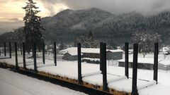 Crews free passenger train stuck in snow for 36 hours
