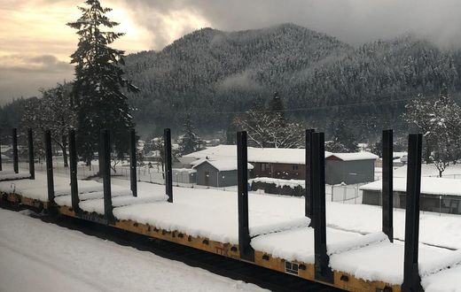 Crews free passenger train stuck in snow for 36 hours