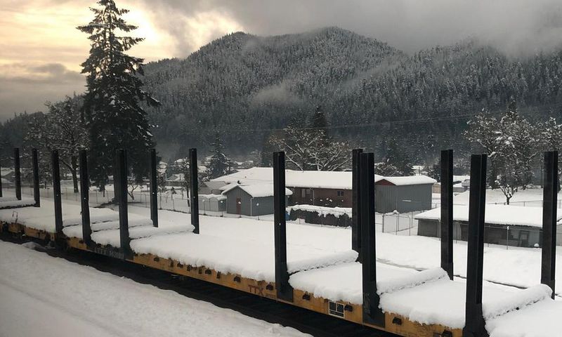 Crews free passenger train stuck in snow for 36 hours