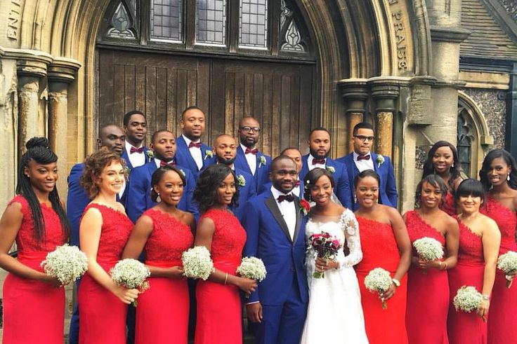 Bridal parties are not just lumped together