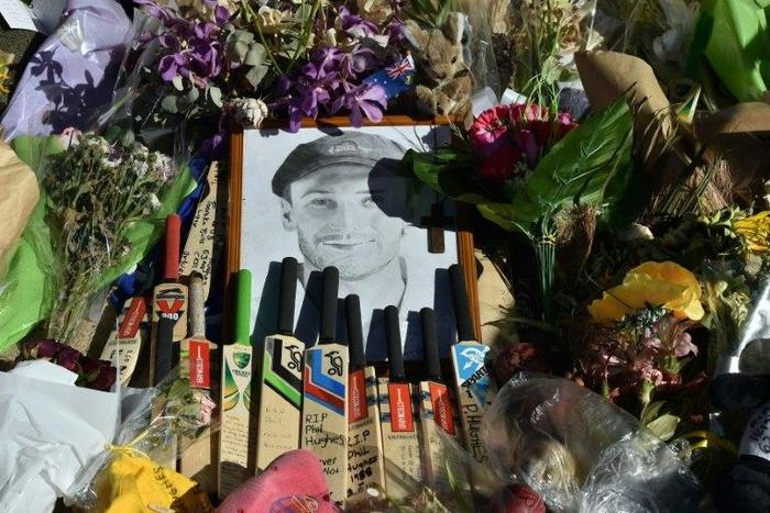Batsman Phillip Hughes died after being struck on the neck by a short-pitched delivery, or bouncer, during an Australian domestic match in 2014