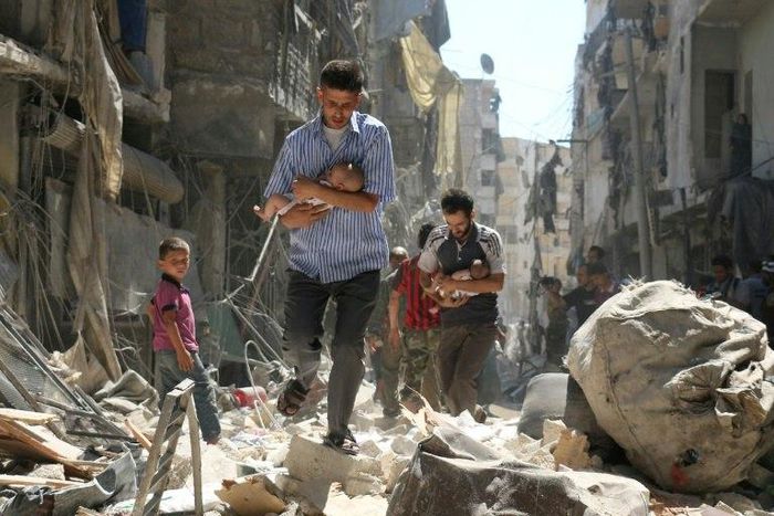 More than 310,000 people have been killed and more than half of the country's population displaced since Syria's conflict erupted in 2011