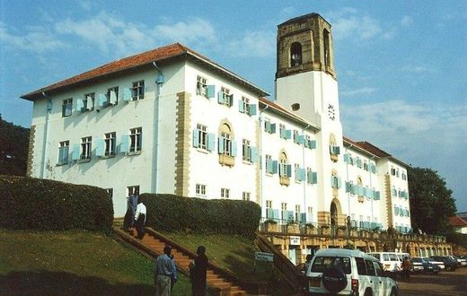 The Makerere University Main Hall in Kampala