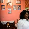 Cuban dissident, leader of the Human Rights organization Ladies in White, Berta Soler, speaks during a interview in Havana, on November 27, 2016, two days after the death of Cuban revolutionary leader Fidel Castro