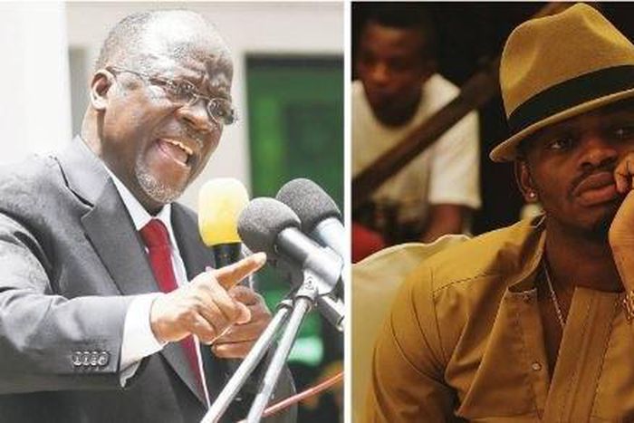Magufuli and Diamond