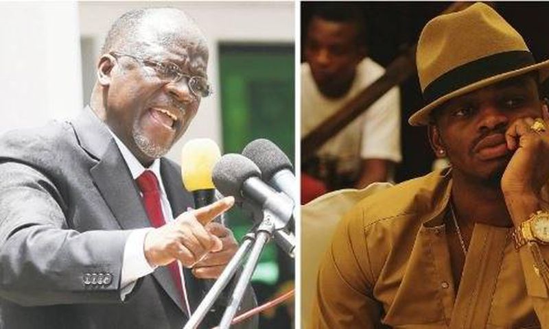 Magufuli and Diamond