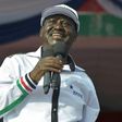 Former Kenyan premier Raila Odinga was named as the presidential candidate during an opposition rally in Nairobi, on April 27, 2017