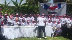 Kenyan women politicians during the launch of Embrace - Women Building Bridges for Kenya (Twitter)