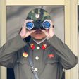A North Korean soldier at the truce village of Panmunjom in the demilitarised zone that divides the Korean peninsula