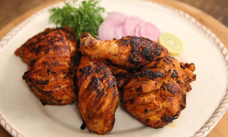Tandoori is great with french fries, masala or naan'.