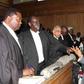 Lawyer Ahmedinasir Abdullahi when he appeared in court