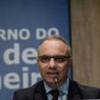 Roberto Sa, security chief for Rio de Janeiro state, speaks during a press conference at the Integrated Command and Control Center (CICC), in Rio de Janeiro, Brazil, on May 2, 2017