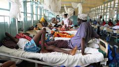 File Photo: Patients in hospital. 6 hospitalized over unknown disease (Nation)